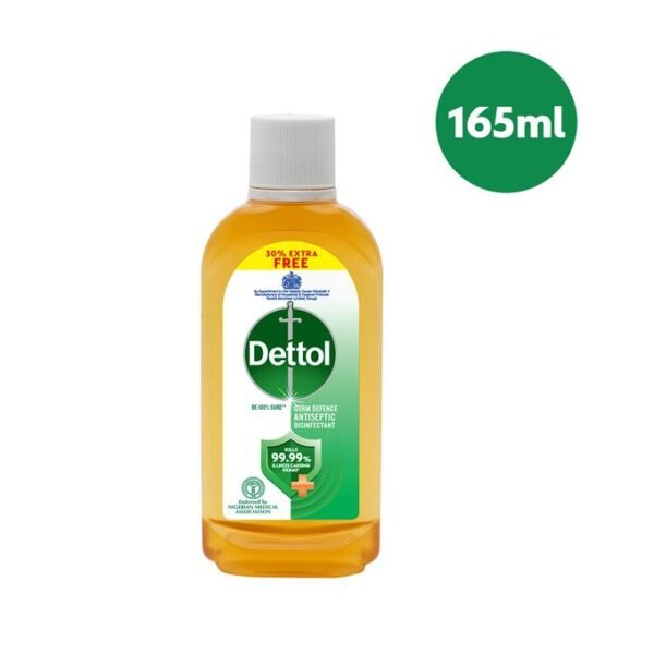 Dettol Germ Defence Antiseptic Liquid 165ml