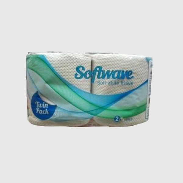 Toilet Rolls 2Ply Softwave Jumbo 1S