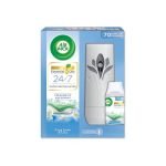 Air Wick Crisp Linen and Lilac Freshmatic Automatic spray Air Freshener Kit 250ml