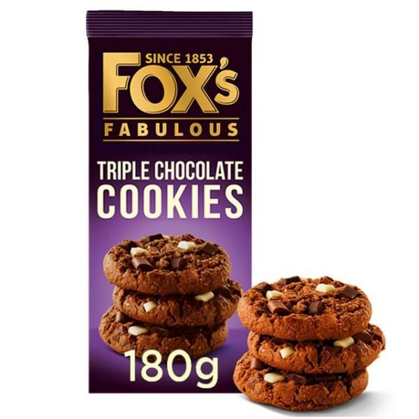 Fox's Fabulous Triple Chocolate Cookies